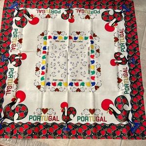 NWOT- square table cloth from Portugal